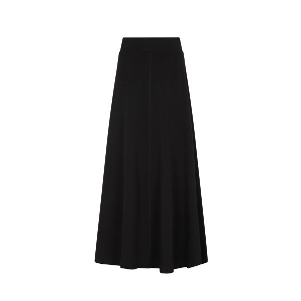Little Parni Black LP Maxi Skirt (K495) Online Sale