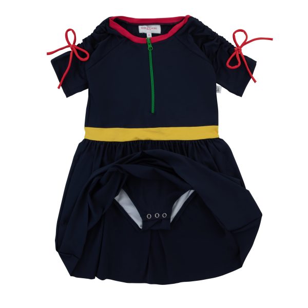 Miss Mini Neon Swim Dress For Sale - Image 2