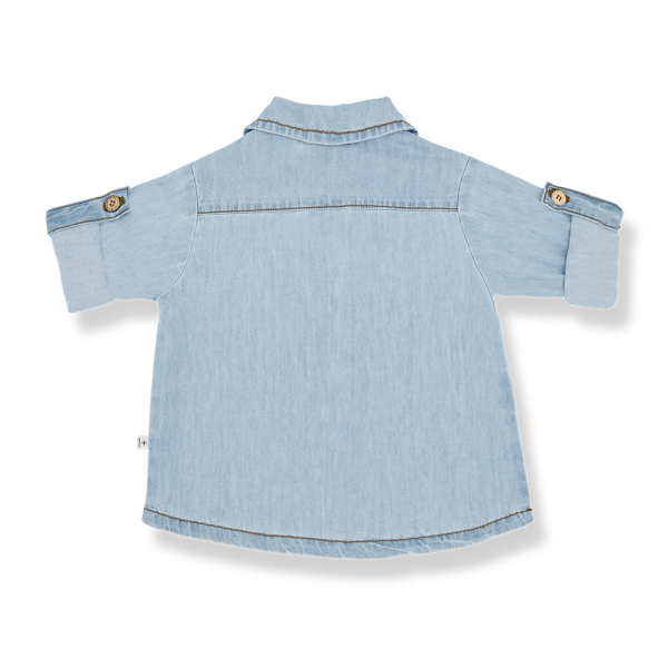 1+ In The Family Humberto Denim L.sleeve Shirt Fashion - Image 2