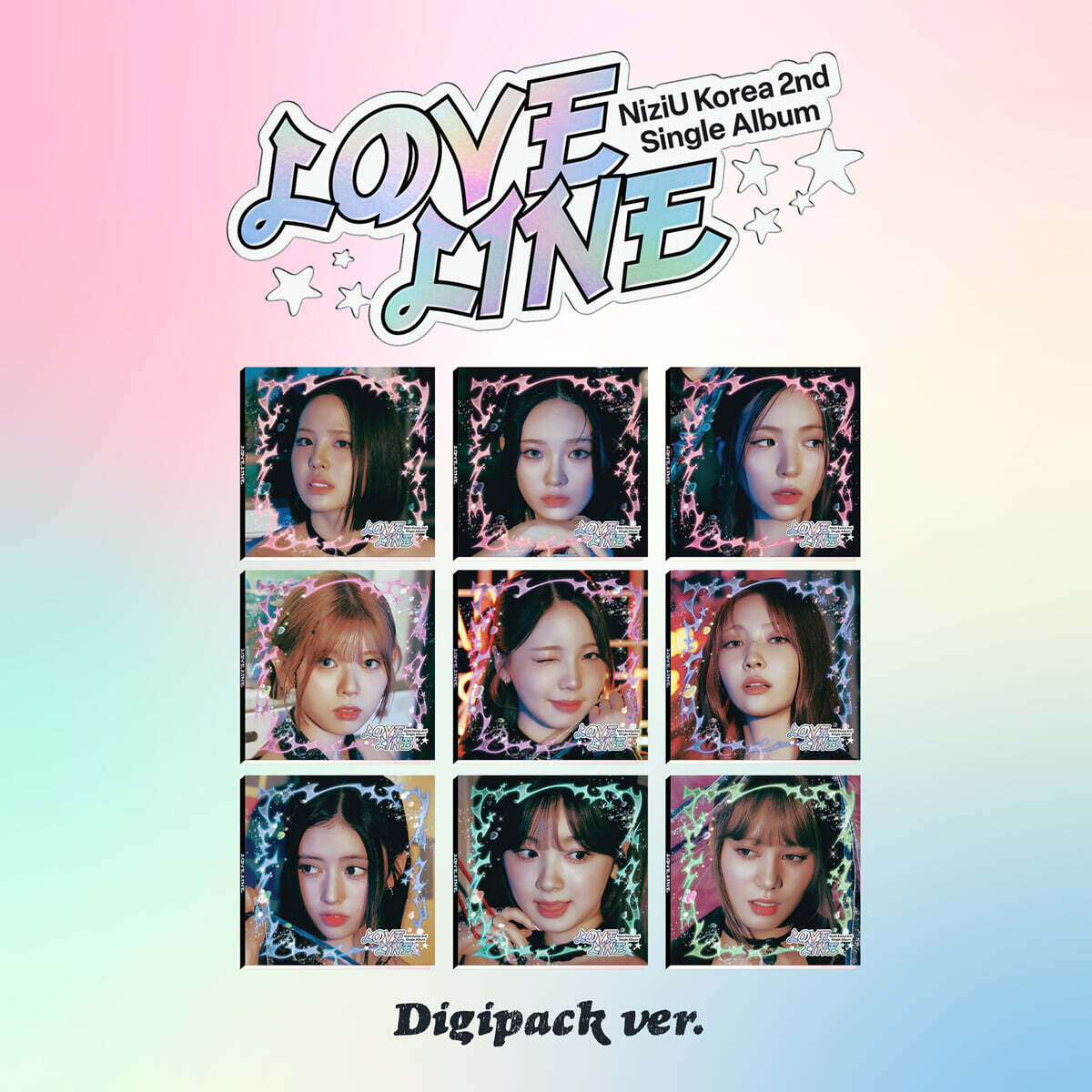NiziU – Korea 2nd Single Album [LOVE LINE] Digipack Ver. For Discount