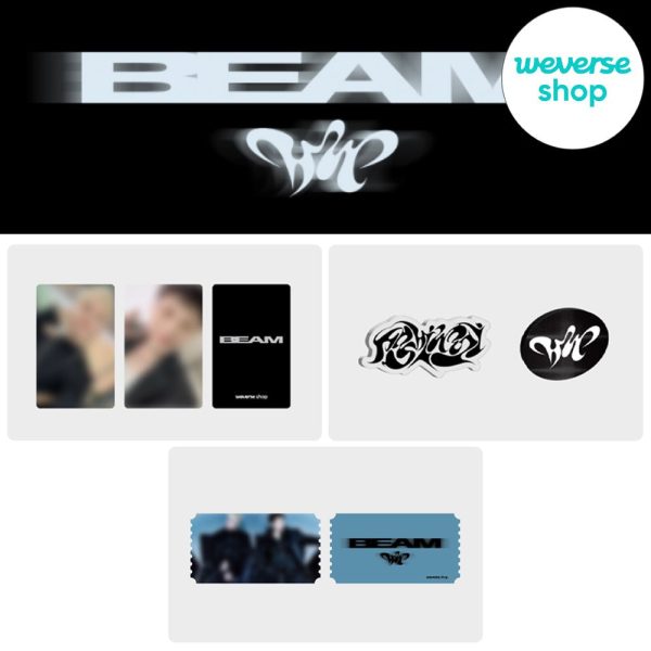 [SET] HOSHI X WOOZI -1st Single Album [BEAM] Standard Ver.   GIFT Online Sale - Image 3