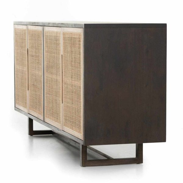 Four Hands Clarita Sideboard - Black Mango For Sale - Image 5