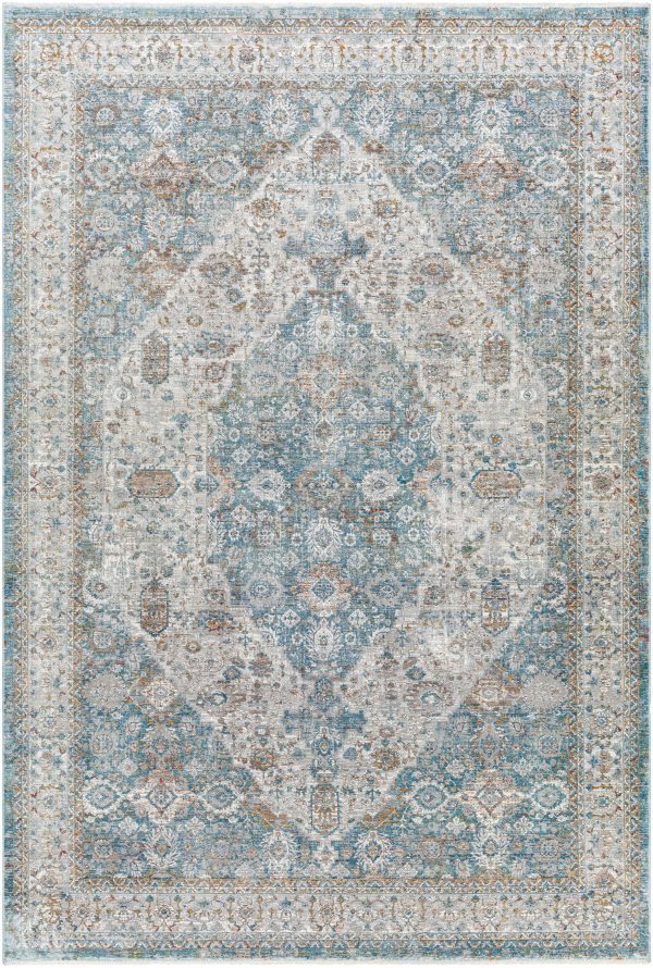 Honon Blue Medallion Area Rug Sale - Image 2