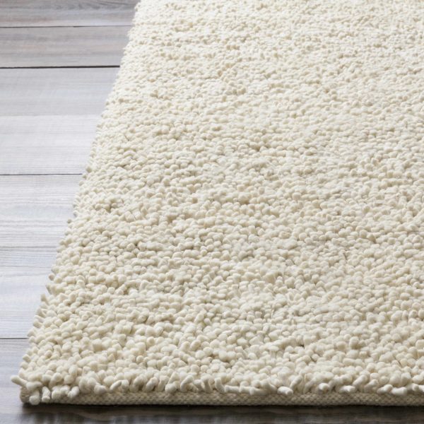 Oakridge Tingly Shag Wool Rug - Solid Cream For Cheap - Image 5