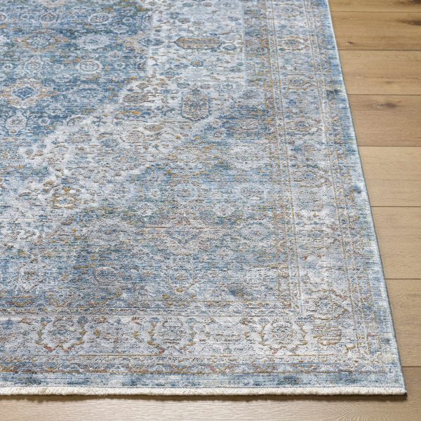 Honon Blue Medallion Area Rug Sale - Image 3