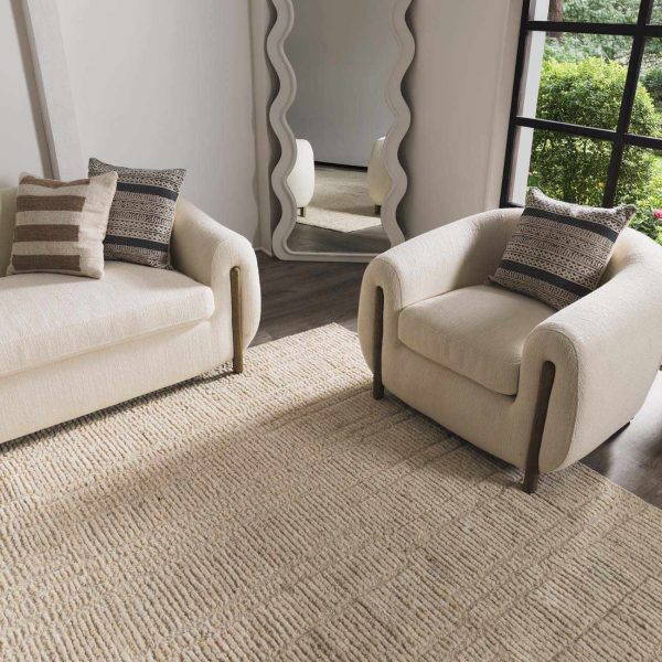 Dayna Beige Premium Wool Rug on Sale - Image 3