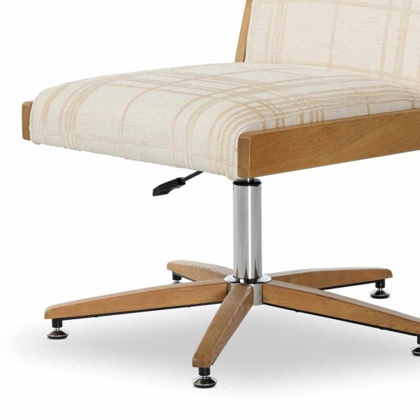 Four Hands Carla Desk Chair - Sheffield Ivory on Sale - Image 5