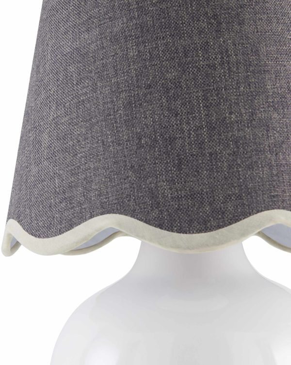 Theisseil Gray Shade Table Lamp Cheap - Image 3