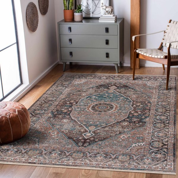 Baychester Brown Area Rug - Clearance Online Sale