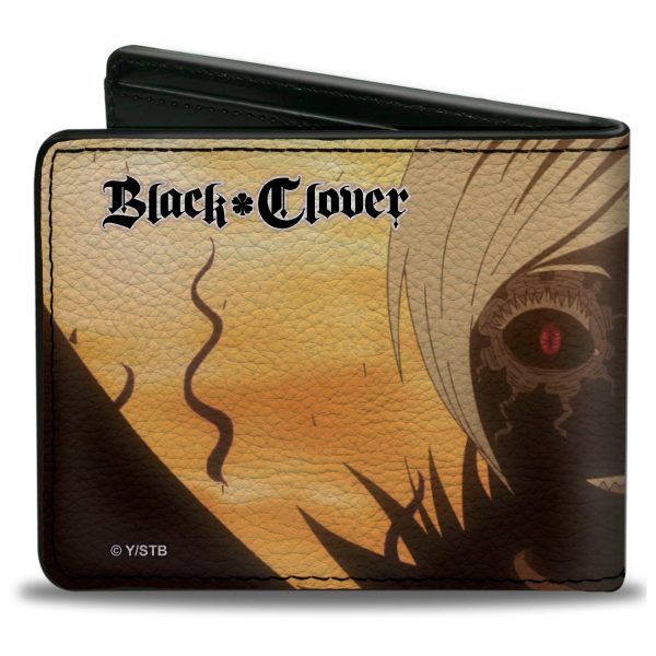 Bi-Fold Wallet - BLACK CLOVER Vanica Megicula Devil Host Pose and Title Logo Online Hot Sale - Image 2